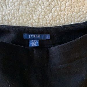 J. Crew black wool pants
